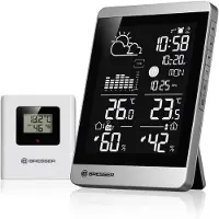 Bresser Stazione meteorologica ClimateTemp NDV NEO, wireless, con sensore esterno