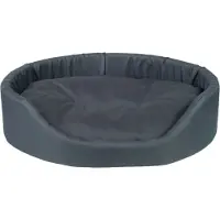 Amiplay Letto per cani ovale BASIK grigio taglia XS, S, M, L, XL, XXL, XXXL Taglia: M - 52x44x14 cm