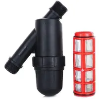 OEM Filtro permeabile per giardinaggio e agricoltura - 20 x 13 x 6,5 cm - Rete in acciaio - Materiale resistente - Filtro per acqua da 3/4 di pollice - Soluzione sostenibile per il giardinaggio
