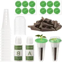 OEM Kit di coltivazione idroponica con kit Plant-Pod A&B - Sistema di distribuzione per piante - Kit di apparecchiature a sfera per la coltivazione delle piante - 50 unità