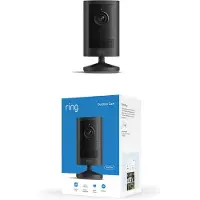 Ring Outdoor Camera 2K, telecamera da esterno, alimentazione a batteria (ultima generazione), installazione semplice