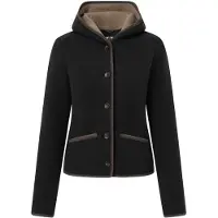 STAPF Women's Malwina Giacca di lana Donna (XL, nero)
