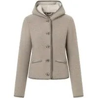 STAPF Women's Malwina Giacca di lana Donna (XL, beige/grigio)
