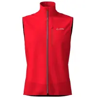 Löffler Vest Airblocc Light Gilet softshell Uomo (48, rosso)