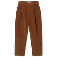 TWOTHIRDS Women's Haruku Corduroy Pantaloni tempo libero Donna (38, marrone)