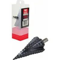 AWTOOLS punta elicoidale a gradini m2-tialn / 4-32mm /bl