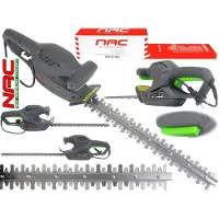 Nac Tagliasiepi elettrico , 450W, 45 cm, motore potente, design ergonomico, ideale per tagliare siepi e cespugli con precisione e velocità, l'attrezzo da giardino ideale.