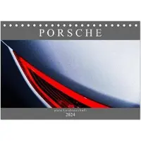 CALVENDO Porsche - pura passione (calendario da tavolo 2024 formato DIN A5 orizzontale), : calendario mensile con dettagli tratti da una gamma di modelli di 70 anni (Mobilità)