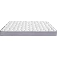 Flieks Materasso a molle insacchettate , 160x200 cm, 20 cm di altezza, modello H3, materasso ergonomico per chi dorme sulla schiena, sulla pancia e su un fianco, colore bianco