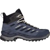 Lowa - Scarpe da trekking in GORE-TEX&reg; - Innovo GTX Mid Ws Blue/Grey per Donne in Pelle - Taglia 39,5 - Blu navy