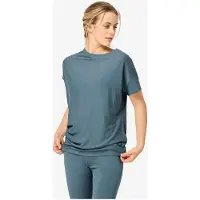 Super.natural Women's Yoga Loose Tee T-shirt Donna (M, turchese)