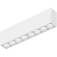 Wever & Ducre Plafoniera LED Linoo 8.0, metallo bianco opaco