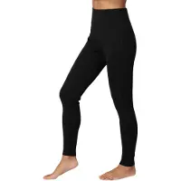 Kari Traa Women's Ines Pants Intimo lana merinos Donna (XL, nero)