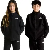 The North Face Kid's Teen Perlino Softshell Jacket Giacca in pile Bambini (L, nero)
