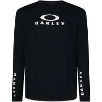 Oakley Apparel Seeker Flow L/S Jersey Maglietta da ciclismo Uomo (S, nero)
