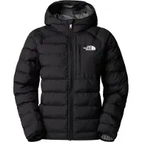 The North Face - Giacca reversibile con cappuccio - G Reversible Perrito Hooded Jacket TNF Black Smoke in Pelle - Taglia Bambino 152-161 - Nero