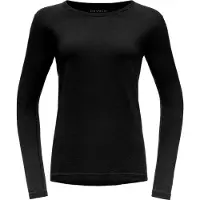 Devold Women's Breeze Plus Merino 200 Shirt Intimo lana merinos Donna (XL, nero)