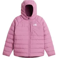 The North Face Girl's Reversible Perrito Hooded Jacket Giacca sintetica Bambini (M, fuchsia)