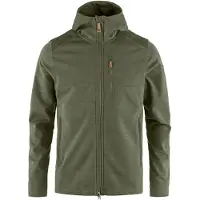 Fjällräven Keb Fleece Hoodie Giacca in pile Uomo (M, olivia)