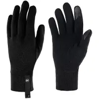 Buff Merino Midweight Gloves Guanti (M, nero)