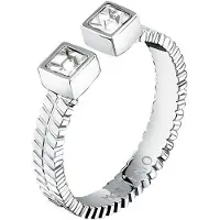 Morellato Anello Aperto In Acciaio Con Cristalli Gioia Savy3901 Circuito 54 Mm — Anello
