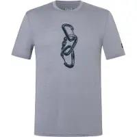 Super.natural Carabineri Tee Maglia merino Uomo (54 - XL, grigio)