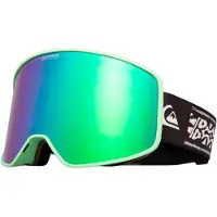 Quiksilver - Maschera da sci/snowboard - Storm Springbouquet/Clux ML Green S3 - Verde