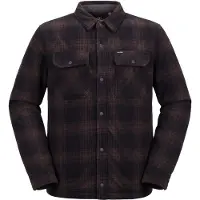 Volcom - Chemise en polaire à carreaux - Bowered II Fleece Shirt Cacao per Uomo - Taglia S - Marrone