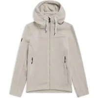 Bergans Women's Hareid Fleece Hood Jacket Giacca in pile Donna (S, grigio)