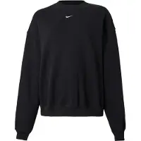 Nike Women's Studio Fleece MW Oversize Crew Maglione Donna (XS, nero)
