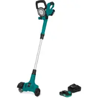 Vonroc Spazzola rimuovi erbacce a batteria 20V - asta telescopica | 2 batterie 2.0Ah e caricabatterie rapido inclusi