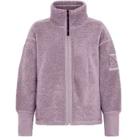 Didriksons Women's Mella Full-Zip 3 Giacca in pile Donna (38, fuchsia)