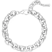 Yokoamii Braccialetto argento