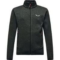 Salewa Puez Rocca PL Jacket Giacca in pile Uomo (46, nero)