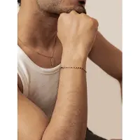 Hey Happiness Braccialetto 'Vibrant Bead' argento