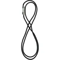 Edelrid HMPE Cord Sling 6mm Fettucce ad anello (90 cm, nero)