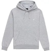 Element - Felpa con cappuccio - Icon Embroidery Hooded Sweatshirt Mid Grey Heather per Uomo in Cotone - Taglia L - Grigio