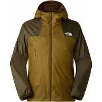 The North Face - Giacca da escursionismo antivento - M Ridgelite Futurefleece Wind Jacket Cedar New Taupe per Uomo in Nylon - Taglia M - Marrone
