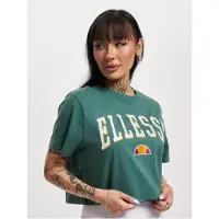 Ellesse Maglietta A Maniche Corte Mondo Cropped