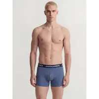 Jack & Jones Boxer 'JACFax' blu notte / zappiro / blu sfumato / bianco