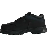 Timberland per uomo. TB0A2NQ8W051 Scarpe in pelle Heritage nere (42 W), Nero, Basso, Nubuck, Stringhe, Casual