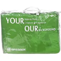 Bresser BG-3X4-CK 3,0x4,0 Panno per fondali metri verde chromakey