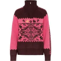 Kari Traa Women's Saga Knit Maglione Donna (M, rosso)