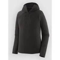 Patagonia Women's R1 Ultralight Hoody Pullover in pile Donna (S, nero)