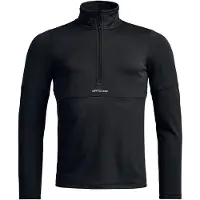 Ortovox - Polaire demi-zippée respirante - Fleece Light Zip Neck M Black Raven per Uomo in Lana Vergine - Taglia L - Nero