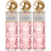 Saphir Eau De Parfum In Love 200ml 3 Unità