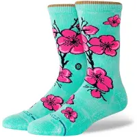 Stance 99 Cents Crew Calze casual (43-47, turchese)