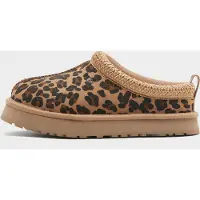Ugg unisex per bambino. 1183570K Pantofole in Pelle Tazz Spotted marrone (35), Beige, Basso, Nessuno, Homewear, moda per bambini