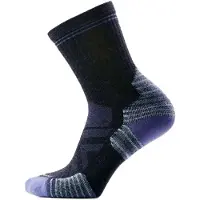 Smartwool Women's Hike Targeted Cushion Mid Crew Socks Calze da trekking Donna (42-45, blu)