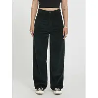 Volcom - Pantalon en velours côtelé - Weellow II Corduroy Pant W Scarab per Donne in Cotone - Taglia 26 US - Verde